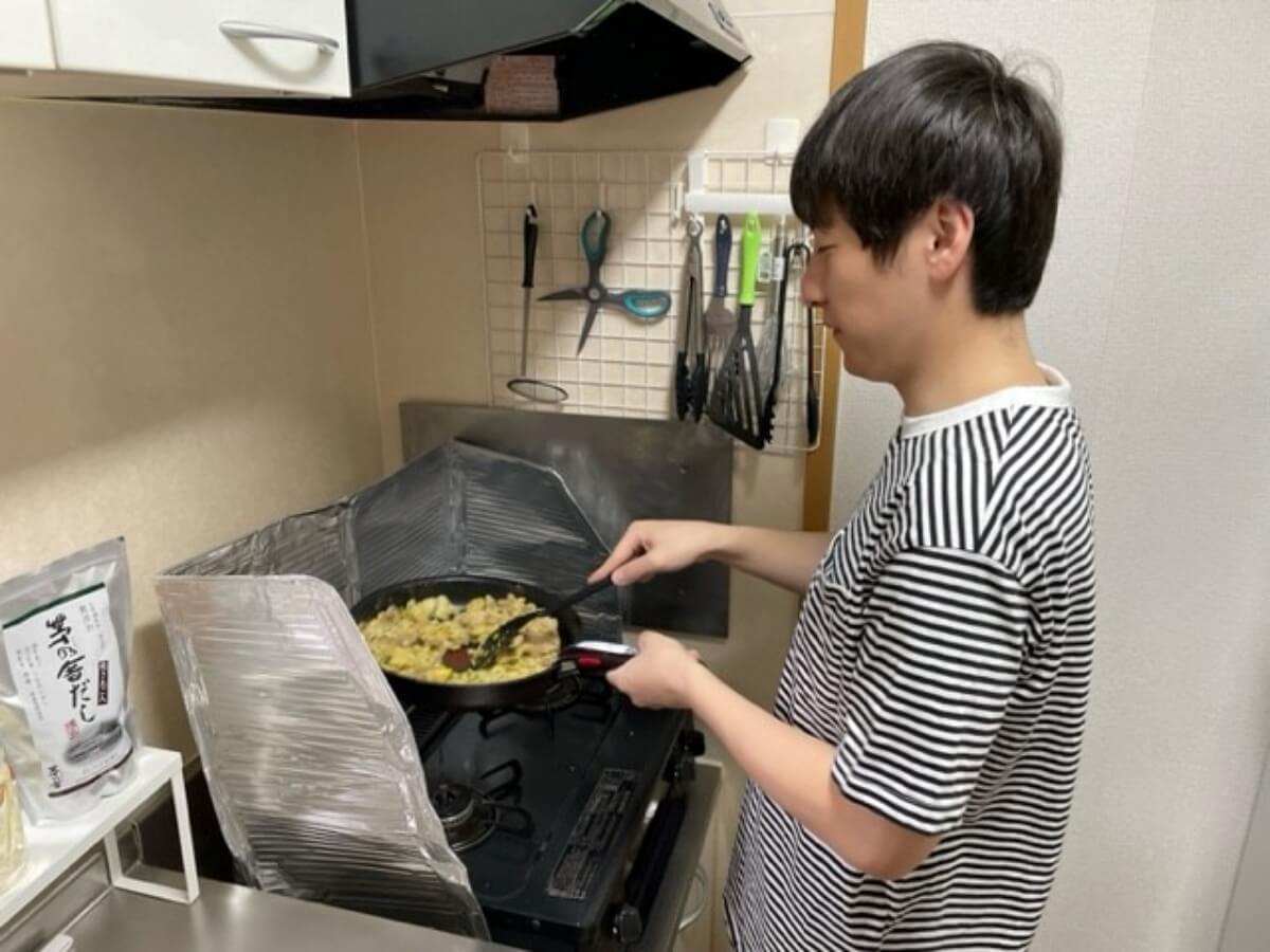 家庭内の料理担当として、さまざまなメニューを開発。