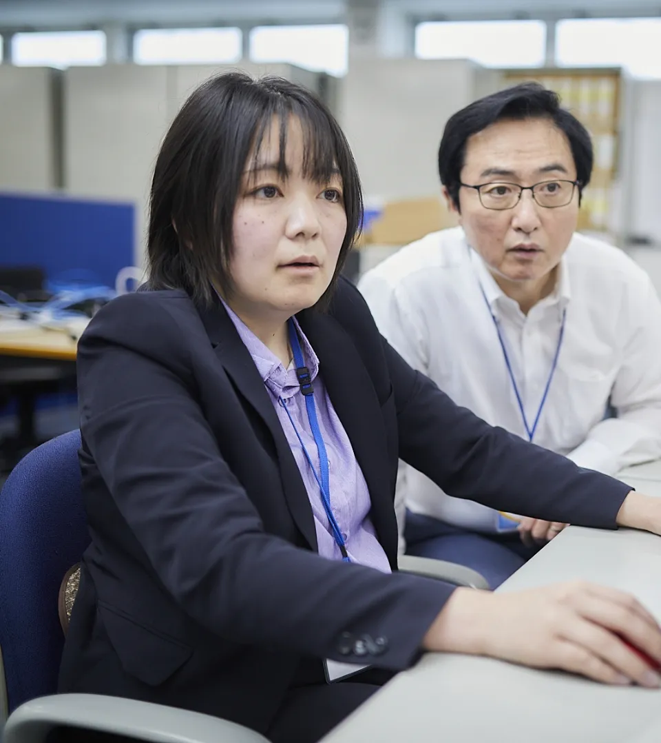 経営管理部 情報システム課 2014年入社 戸田麻里奈さん