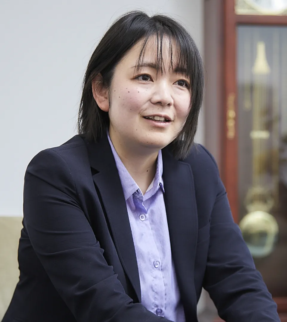 経営管理部 情報システム課 2014年入社 戸田麻里奈さん