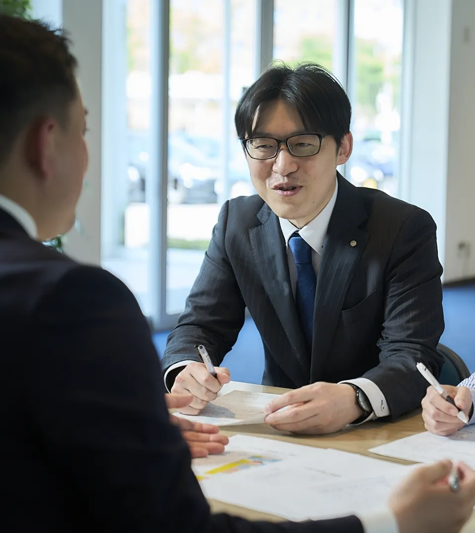 経営管理部 経営企画課 2003年入社 目黒康次郎さん