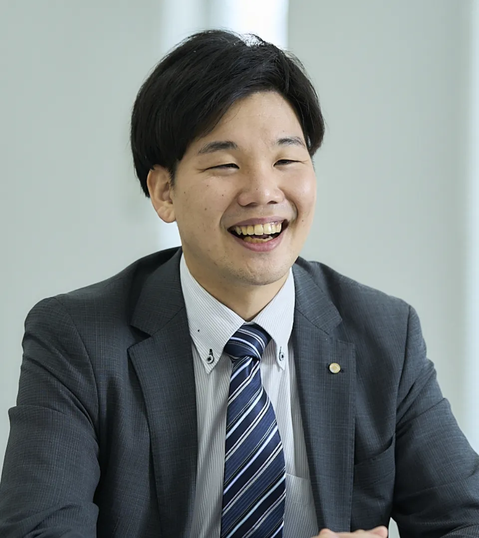 人財開発部 キャリア開発課 2016年入社 佐藤勇さん