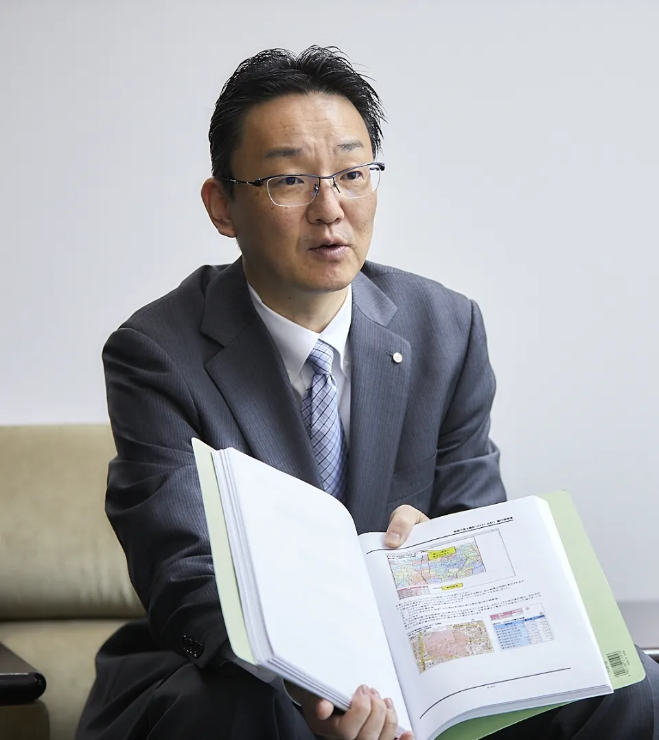 不動産開発部 2000年入社 沖山泰一さん