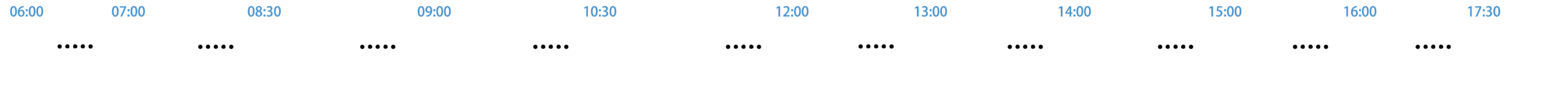 1日のスケジュール