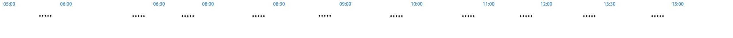 1日のスケジュール