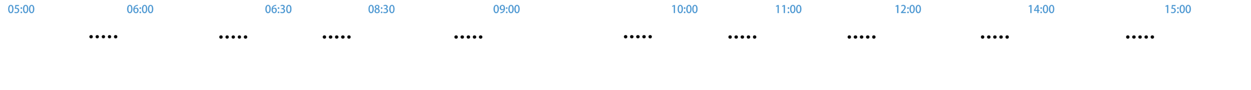 1日のスケジュール